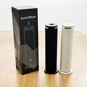 เครื่องกระจายกลิ่นอโรมาแบบพกพา รุ่นใหม่ ใช้แบตเตอรี่ในตัว ตัวเครื่องทำจากพลาสติกแบบฝรั่งเศส กำลังแรง ไม่ใช้น้ำ ควบคุมด้วยรีโมท ความจุขนาดใหญ่ - Product Image 1