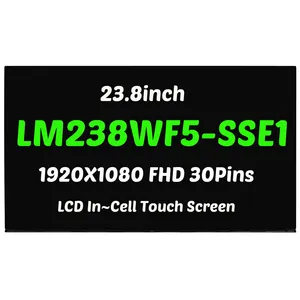 شاشة عرض LCD GBOLE LM238WF5-SSE1 23.8 تعمل باللمس متوافقة مع أجهزة HP 22-C0142D 24-F0007SM 24-F0016 24-F0024 24-F0027MB