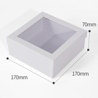 Bijoux sur mesure visage crème papier d'emballage ombre fenêtre coffre boîte valise Logo pour l'emballage