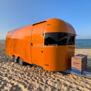 Modern Stainless Steel Convenivent Bbq Ice Cream Trailers Fully Equipped Kitchen Street Food <b>Cart</b> Mobile Business Trailer - Product Image 2