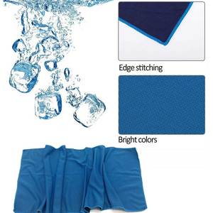 Wholesale Circular <b>Wrapped</b> Cold <b>Towel</b> Cooling Quick Drying Microfiber <b>Towels</b> Beach Accessories Sport Fitness - Product Image 5