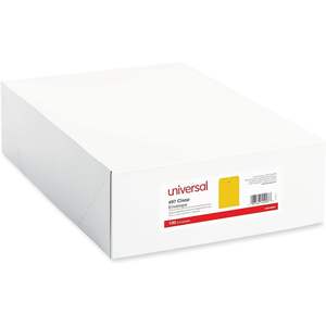 Universal 44907 Brown Kraft Clasp Envelope 10x13 32lb Paper Material for Invitations <b>Box</b> of 100 - Product Image 2