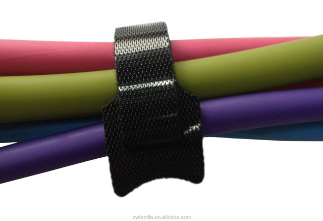 Multi-function Sustainable Tape Polyester Nylon Material and Cable Management Application Velcroes Hook and Loop Cabel Tie