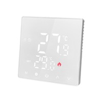 Умный термостат Tuya Zigbee WiFi для теплого пола, комнатный электрический терморегулятор для теплого пола