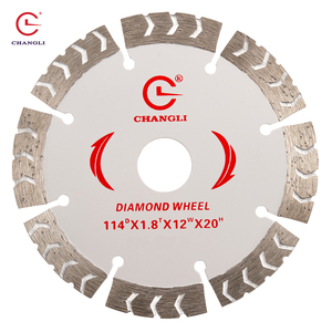 Changli turbo 114mm 1,8mm de espesor 12mm segmento Alteza 20mm, agujero interior seco disco de corte de VI las cuchillas - Product Image 1