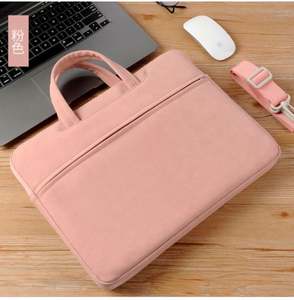 Sac pour ordinateur portable en cuir PU personnalisé, logo en gros, léger, imperméable, résistant à l'usure, sacoche de voyage, couleur personnalisée, multi-tailles - Product Image 5