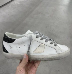 Scarpe da passeggio casual in vera pelle di pecora stile designer, con lacci, per esterni, da skate, con suola antiscivolo, ammortizzanti e leggere - Product Image 2