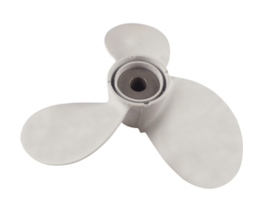 Cánh Quạt nhôm hiệu suất cao 11 1 2x11 <span class=keywords><strong>h</strong></span> cho Yama HA 50-130hp động cơ phía ngoài 15 spline 3 lưỡi với Hub - Product Image 3