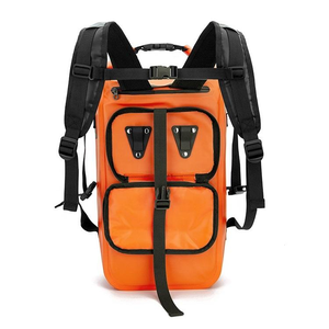 Sac à dos flottant réfléchissant personnalisé pour le cyclisme et la randonnée, à enroulement, imperméable, doublure en PVC, pliable, robuste, sac de rangement pour vélo, sac étanche - Product Image 3