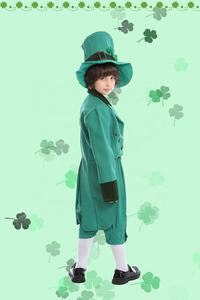 Charming Leprechaun Costume for Kid Boys Funny <strong>Outfit</strong> for <strong>St</strong>. <strong>Patrick's</strong> <strong>Day</strong> Party Supplies and Decorations - Product Image 4