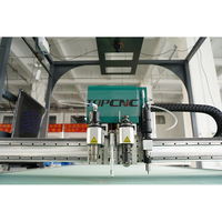 Tela TC Thobe, tela lisa tejida de poliéster para tela árabe, troquelado CNC, máquina vibradora de corte Digital, trazador con CE ISO