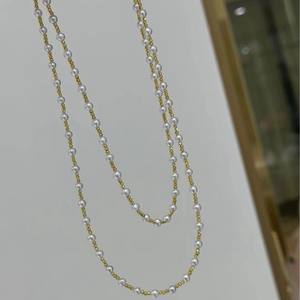 High Quality Fashionable Commuting <b>Necklaces</b> New Natural Freshwater Akoya <b>Candy</b> Mixed Color Round and Slightly Flawed - Product Image 2