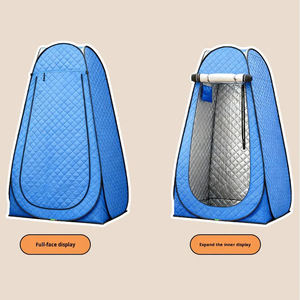 Tente <span class=keywords><strong>de</strong></span> change quatre saisons imperméable Da Niu, durable, matelassée et épaissie pour une chaleur optimale, idéale pour le <span class=keywords><strong>bain</strong></span> en hiver et la pêche, résistante au froid - Product Image 1