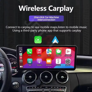 14.6 "pour Mercedes Benz classe C W205 GLC X253 C180 <span class=keywords><strong>C200</strong></span> C220 C300 C350 2016-2022 Carplay GPS écran Ultra-mince Android Autoradio - Product Image 4