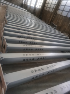 Lampioni LED Personalizzati con Pali Zincati, Grafica e Testo Personalizzati, <span class=keywords><strong>Palo</strong></span> Decorativo a Fiore, Produzione in Fabbrica - Product Image 5