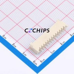 HCZZ0383-13 Wire-to-Board Pin Header SMD,P=2mm,Horizontal Mount Connector 1x13P 2mm Horizontal Mount HY - Product Image 2