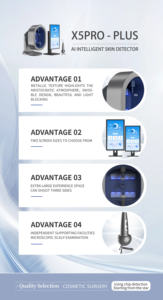 2025 새로운 도착 3D AI 매직 페이스 미러 피부 분석기 인공 지능 두피 감지 피부 분석 기계 - Product Image 5