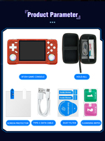 NOUVELLE Console de Jeux Vidéo Portable Rétro XF35H, Écran IPS de 3,5 Pouces, Mini Lecteur Vidéo Portable, Options de Jeux 64 Go 128 Go