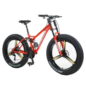 Groothandel 26 27.5 29 Inch Fatbike Professionele Sneeuw Mountain Fietsen Hometrainer Fat Tire Wiel Schijfrem Bmx Cyclus