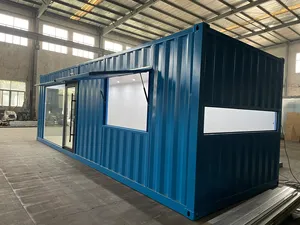 2025 Good Price Outdoor Prefabricated <strong>Security</strong> Portable Toilet Modular Smoking Room Tea House Collapsible Food Booth <strong>Container</strong> - Product Image 4