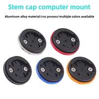 Tutup Headset Sepeda Gunung Baru, Alas Speedometer, Penutup Bowl CNC Aluminium Alloy untuk Garmin Byrton Cateye Mount Computer