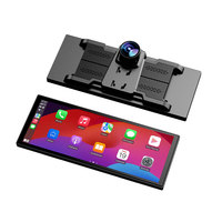 Moniteur de voiture portable Kowankit 11,26 pouces, écran 2.5D en cellule, caméra embarquée 4K, écran de voiture pour Apple CarPlay et Android Auto