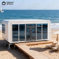 Cabine OCM Apple Pod, maison préfabriquée modulaire, appartement, petite maison, conteneur, chambre de glamping, unité de vie portable en plein air