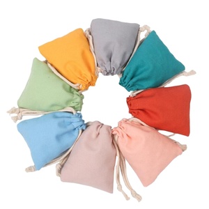 2700351 <b>Personalised</b> Diy Display Colorful <b>Drawstring</b> Cotton Jewelry Pouch <b>Bags</b>. - Product Image 1