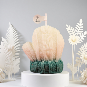 Gants Bougies Design Créatif Nouveauté Offre Spéciale Forme de Noël Bougie Parfumée Mignonne pour la Décoration Intérieure - Product Image 3