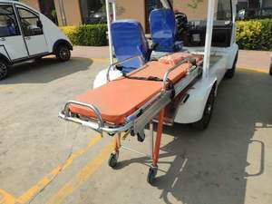 Camilla de seguridad al por mayor, instalaciones de seguridad de primeros auxilios de emergencia, ambulancia médica deportiva eléctrica, carro de golf - Product Image 6