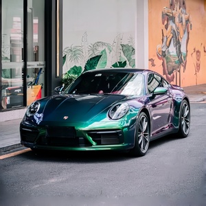 Vinilo Adhesivo para Automóviles con Cambio de Color Verde Camaleón a Rojo, Rollo de 17 Metros - Product Image 3