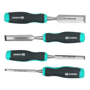 مجموعة أدوات إزميل يدوية عالية الجودة 4 DIY للنحت الخشبي مع طرف مستقيم للأعمال الخشبية - Product Image 5