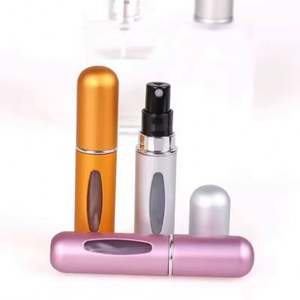 5ml <b>Perfume</b> <b>Atomizer</b> Portable Liquid Container for Cosmetics Mini Aluminum Spray Alcochol Empty Bottle <b>Refillable</b> for <b>Traveling</b> - Product Image 4