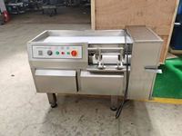 Machine à découper la viande fraîche réglable - Découpeuse de viande de poulet et de bœuf 380V pour restaurants et commerces alimentaires
