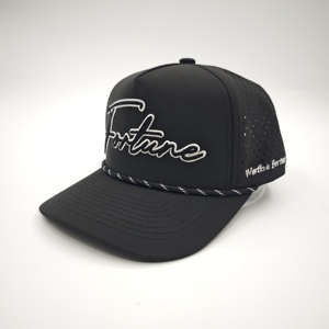 Gorra de Béisbol Resistente al Agua con Bordado 3D Dobby, Diseño de Leopardo/Puntos, con Logotipo Personalizado, Ajustable, para Golf - Product Image 1