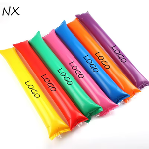 Biểu tượng tùy chỉnh in ấn Bam Bam <span class=keywords><strong>Inflatable</strong></span> sấm Gậy cổ vũ gậy <span class=keywords><strong>Inflatable</strong></span> clappers bóng thanh cho thể thao cổ vũ - Product Image 3