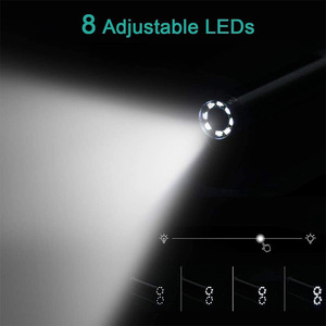 2025ホットセール5mハードケーブル3-in-1ミニマイクロUSBタイプ-Cボアスコープカメラ付きCMOSセンサーIP67防水1年 - Product Image 4