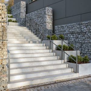 Gabbione in rete metallica saldata zincata a maglia quadrata per recinzioni e muri di contenimento per il controllo delle inondazioni - Product Image 4