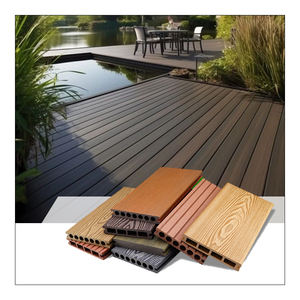 Planche de terrasse pour revêtement de sol en bois composite WPC coextrusion résistant aux intempéries pour l'extérieur - Product Image 1