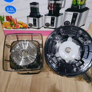 Procesador de Alimentos y Jugos Eléctrico Portátil 3 en 1 de Alta Resistencia, Recipiente de Acero Inoxidable, Fuente de Alimentación USB para Uso Doméstico - Product Image 3