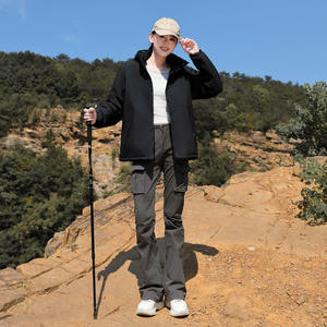 Women's Color-Blocked Outdoor Jacket Fleece Lined Windproof Full Sleeve Autumn Winter Workwear - Product Image 3