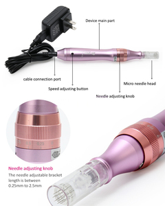 Dermapen M7 Electrónico Automático Profesional, Microagujas para el Crecimiento del Cabello, Uso Doméstico, Eliminación de Puntos Negros, Terapia con Microagujas - Product Image 6