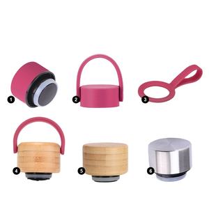 กระติกน้ำกีฬาแบบกำหนดเองขนาด 500 มล. พร้อมโลโก้  ทำจากสแตนเลสสตีลสองชั้น  เก็บอุณหภูมิ  พร้อมเคลือบยาง  ขวดน้ำเก็บความร้อน - Product Image 4