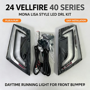 Kit di Aggiornamento Barra Anteriore per Alphard/Vellfire Modelli 2024-2026 con Luci Diurne - Nuova Garanzia di 6 Mesi, Nessun Taglio Richiesto - Product Image 5