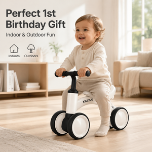 Patinete de <span class=keywords><strong>Equilibrio</strong></span> Profesional de 4 Ruedas para Niños, Silencioso, de EVA, Andador para Bebés, <span class=keywords><strong>Bicicleta</strong></span> de Entrenamiento Antivuelco, Coche Montable para Niños Pequeños, Regalo - Product Image 3