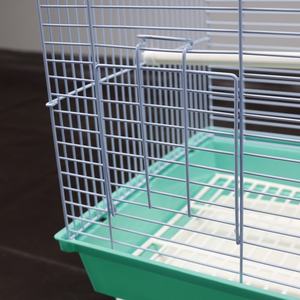 כלב כלוב מפעל הסיטונאי עמיד קנרי מתכת כלוב חוט נייד מקורה חיצוני קל הרכבה קל תיבת מזון מים פשוט מזין - Product Image 5