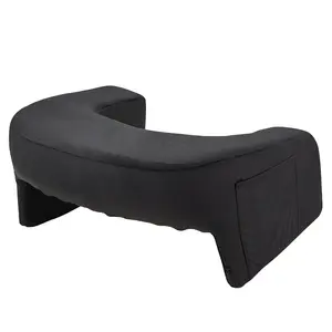 2024 New Design Patented Luxury Reading Pillow For Lap Extra Large Arm Rest Pillow For Adult Memory Foam Lap Desk