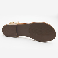 Vente en gros de sandales pour femmes confortables pour femmes chaussures et sandales pour dames sandales plates à nœud papillon pour l'été