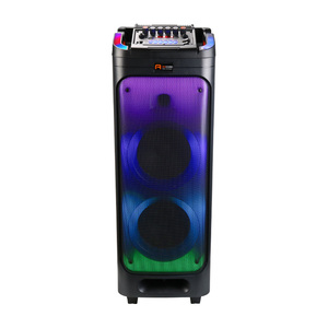 Boombox-lámpara llamativa personalizada, altavoz de <span class=keywords><strong>Karaoke</strong></span> con pantalla de 10 pulgadas, graves profundos, color azul - Product Image 3