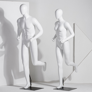 Maniquí Deportivo de FRP Resistente y Hermoso, Modelo Realista Ng Tao, Fácil de Limpiar, Duradero, para Tienda, Servicio OEM - Product Image 4